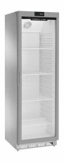 FRIGOPLANET skříň chladící AKD 400RG SS 360 L nerez/sklo