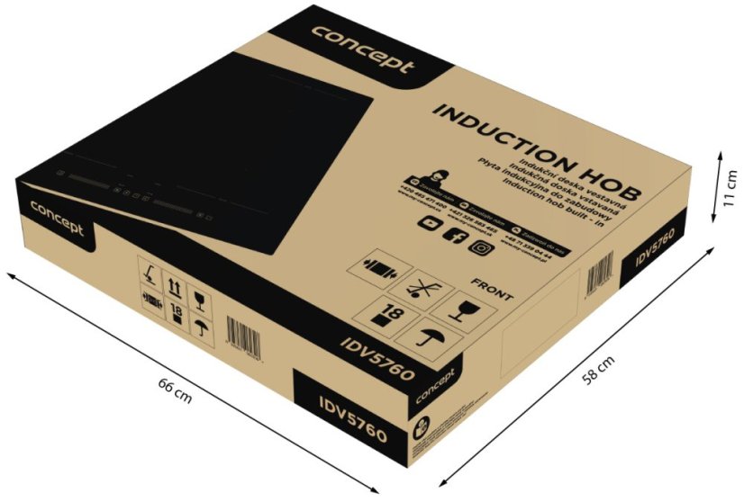 Indukční varná deska Concept IDV5760