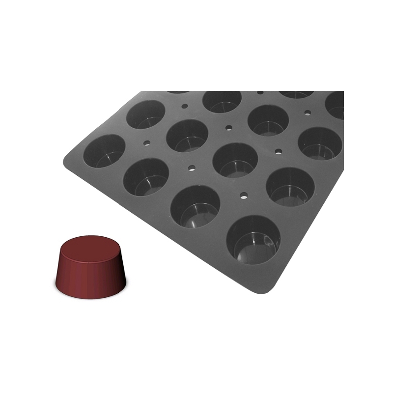 de Buyer Silikonová forma – muffin 7 × 4 cm | D-1710-60 de Buyer Silikonová forma – muffin 7 × 4 cm | D-1710-60