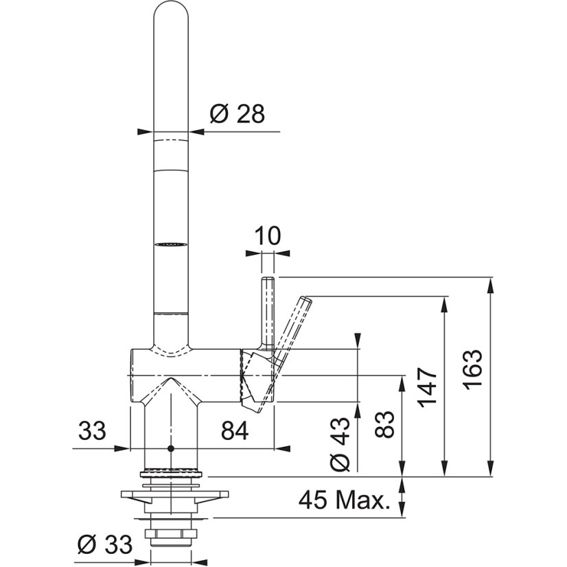 Franke FN 4090.901 ACTIVE NEW Matná černá