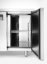 Dvoudveřový chladicí stůl s postranními jednotkami, Arktic, Kitchen Line, 166L, 230V/270W, 600x1200x(H)840mm
