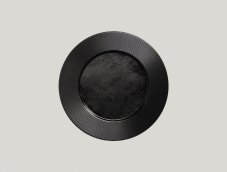RAK Porcelain RAK Talíř mělký 27 cm – černá | RAK-EDFP27