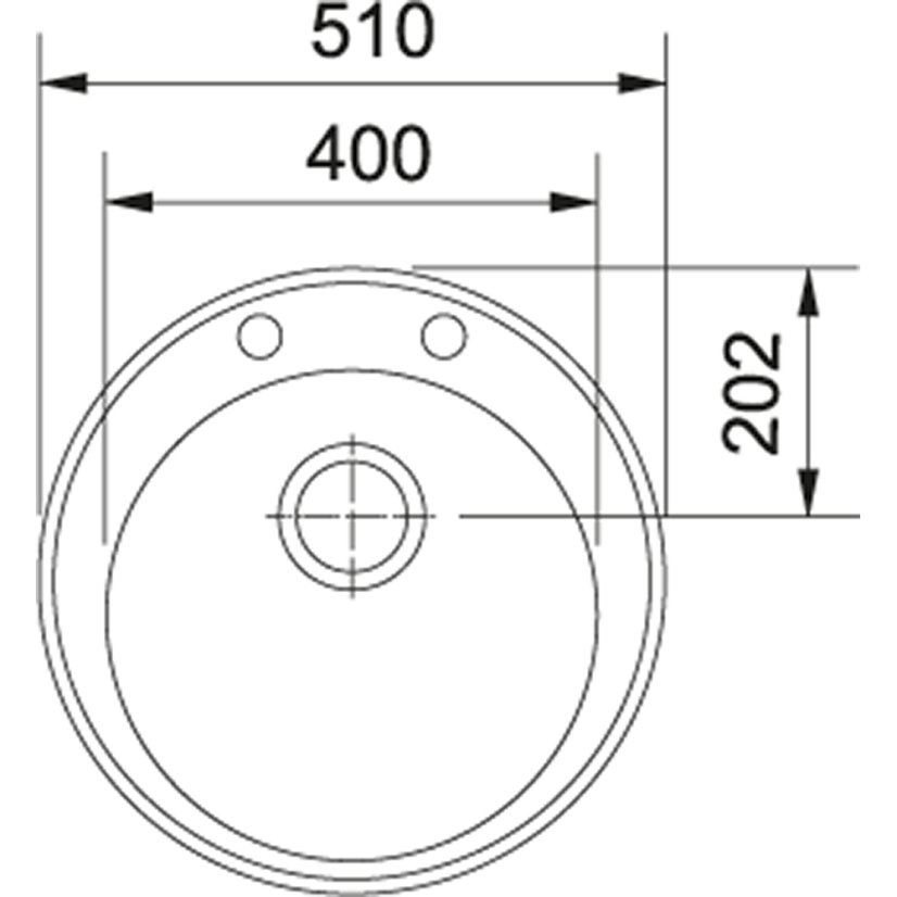 Franke ROG 610 š.kámen Rondo Fragranit Šedý