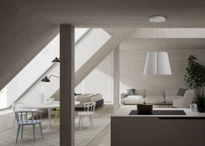 Ostrůvková digestoř Faber - BEAT WH MATT F45