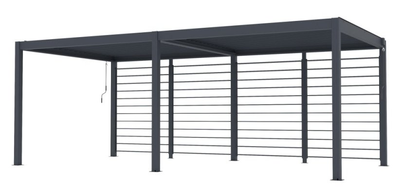 Příslušenství G21 otočná lamelová stěna pro pergolu Austin Premium 6x3 a 6x4 m