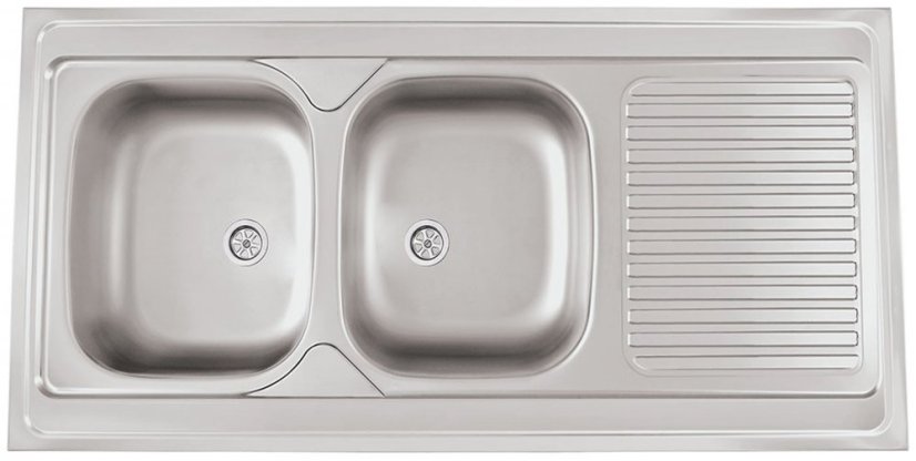 Sinks CLP-A 1200 DUO M 0,6mm matný