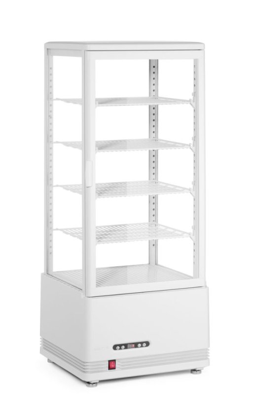 Chlazená skříň displeje, 98 l, Arktic, bílá, 230V/210W, 397x444x(H)1100mm