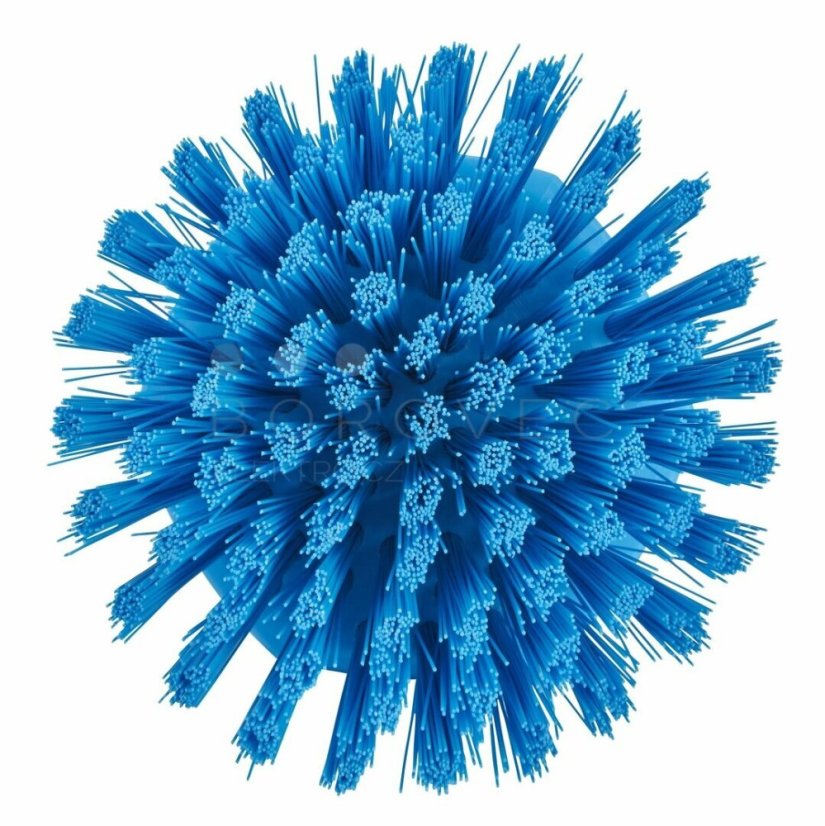 Vikan kartáč ruční kulatý 11cm T/modrý 38853