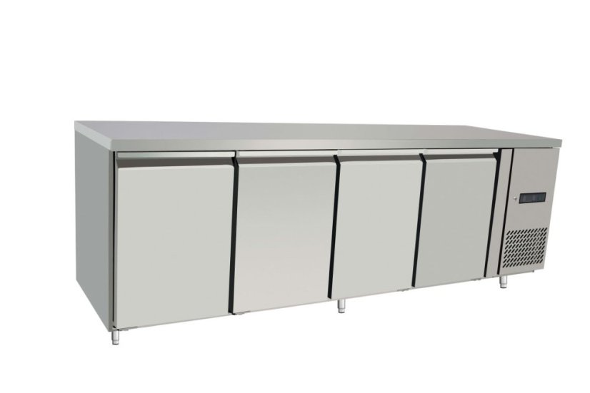 Chladicí pult se 4 dveřmi, Arktic, Profi Line, 450L, 230V/400W, 700x2230x(H)839mm Chladicí pult se 4 dveřmi, Arktic, Profi Line, 450L, 230V/400W, 700x2230x(H)839mm