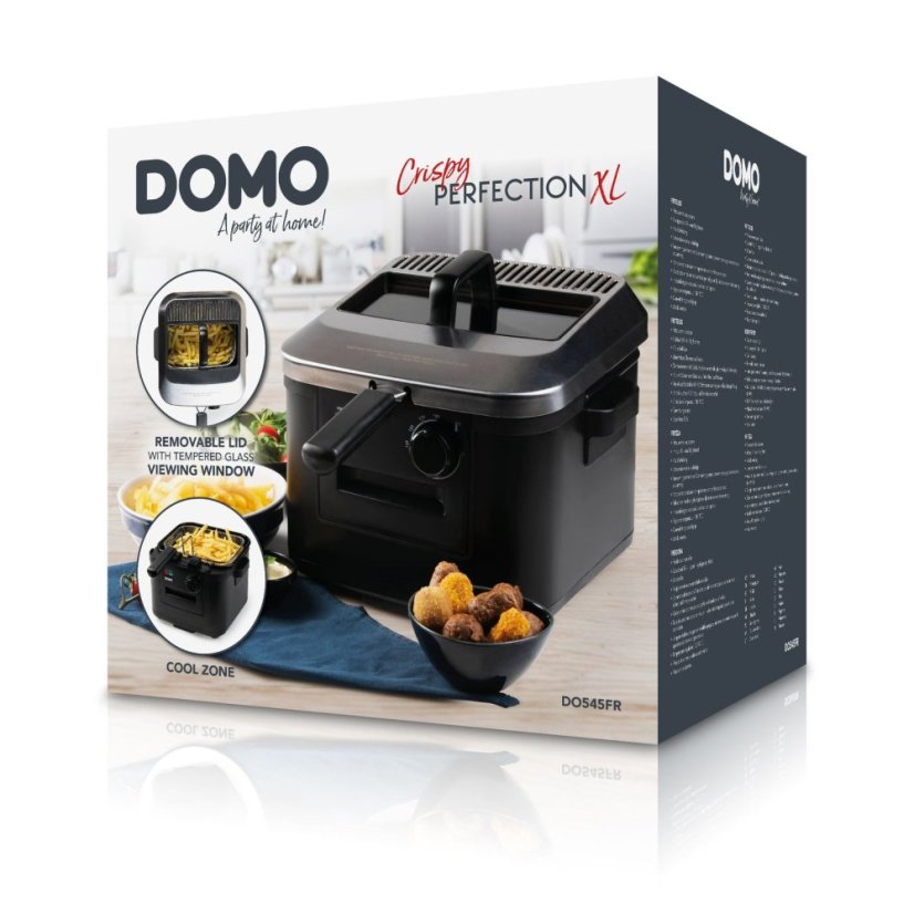 olejová fritéza DOMO DO545FR