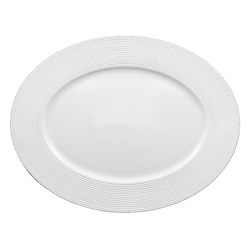 RAK Porcelain RAK Talíř oválný 36 × 27 cm | RAK-EVOP36