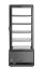 Chlazená skříň displeje, 98 l, Arktic, Černá, 230V/210W, 397x444x(H)1100mm
