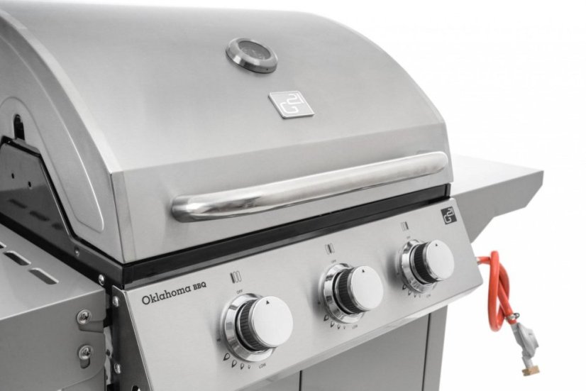 Plynový gril G21 Oklahoma BBQ Premium Line 3 hořáky + zdarma redukční ventil