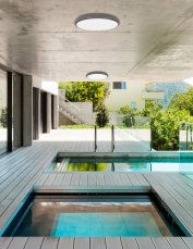 Svítidlo Nova Luce TOMMY R TOP GREY stropní, IP 54, 30 W