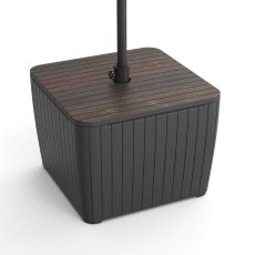 Zahradní stůl Keter Luzon Deco walnut / grafit