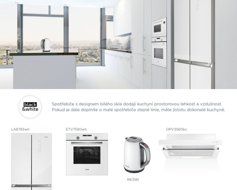 Výsuvná digestoř Concept OPV3560wh