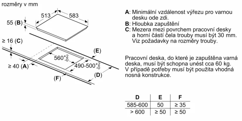 Indukční varná deska Bosch PIE645BB5E