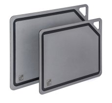 Prkénko krájecí G21 EcoCut z přírodní celulózy - sada 2 ks, grafitové