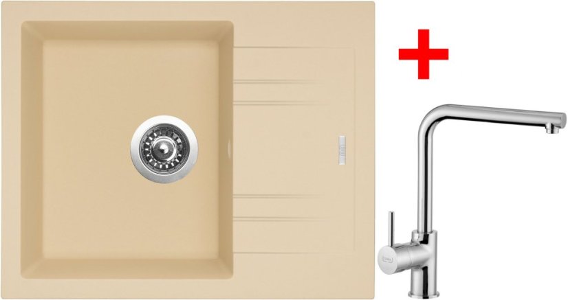 Sinks LINEA 600 Sahara + Elka Sinks LINEA 600 Sahara + Elka