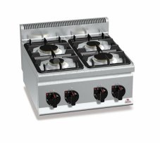 Plynový sporák Bertos G6F4BPW (19 kW)