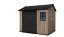 Zahradní domek Keter Apex 7,5 x 9 Ashwood, s podlahou