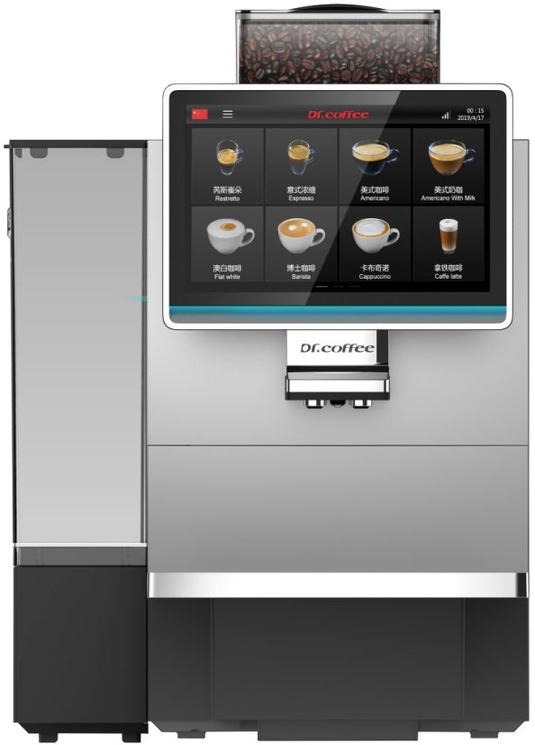 Automatický kávovar Dr. Coffee Coffeebreak Big Plus stříbrný