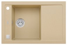 Alveus FORMIC 30/55-béžová ( 760x500mm) + pop-up sifon F