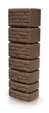 Sud Prosperplast TOWER BRICK 350 l hnědý