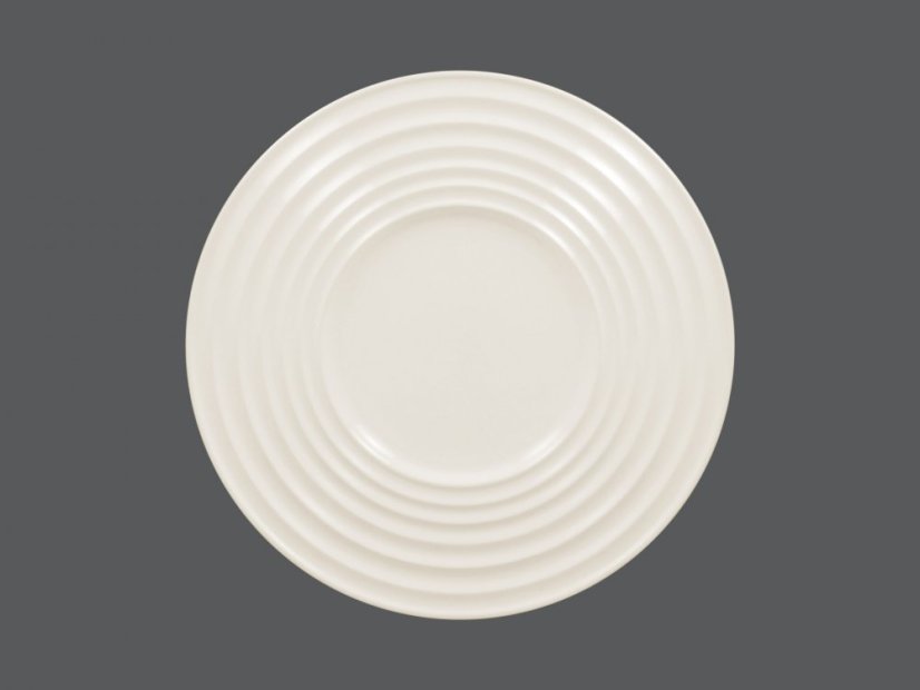 RAK Porcelain RAK Talíř reliéfní mělký 32 cm, bílá | RAK-HDDP32 RAK Porcelain RAK Talíř reliéfní mělký 32 cm, bílá | RAK-HDDP32