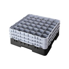 Cambro Koš Camrack 36 pozic, výška sklenice 30 cm - Černá
