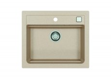 Alveus ATROX 30 terra 22 + pop up sifon 590x500x200 mm