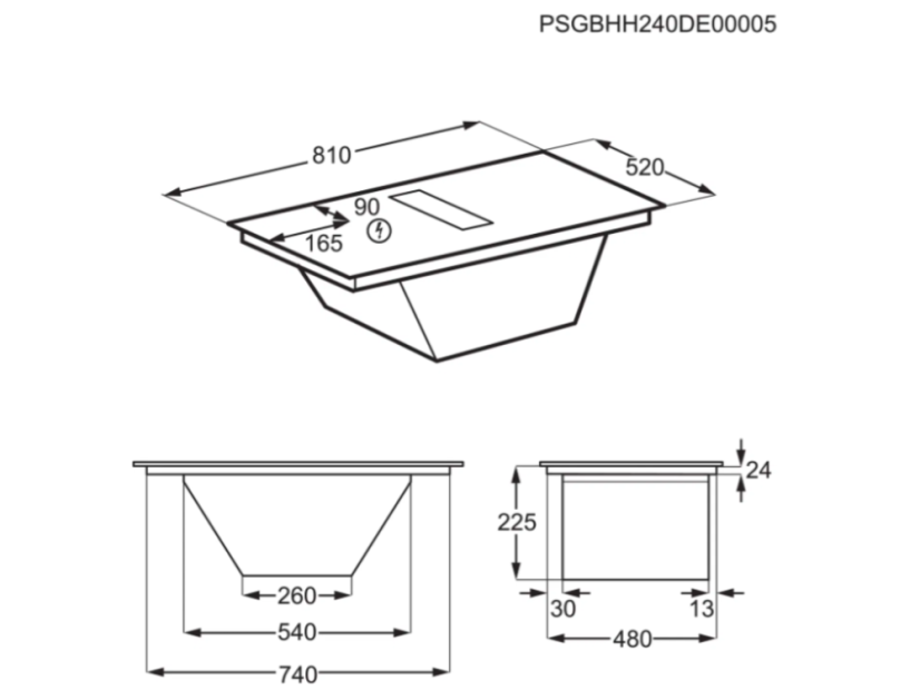 Indukční varná deska Electrolux ECC8344