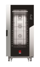 Konvektomat Millennial Black Mask , 16 × 600 × 400 mm - elektronicky řízený, elektrický, Tecnoeka, 400V/31000W, 930x1035x(H)1900mm