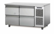 Coldline chladící stůl TP13/4M s deskou bez zadního lemu