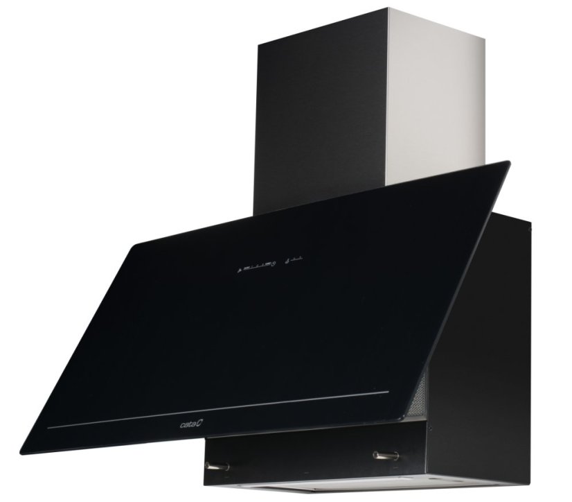 Komínová digestoř Cata GOYA BLACK GLASS 700