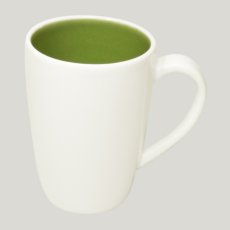 RAK Porcelain RAK Samba hrnek flora 30 cl, mechově zelená | RAK-BAFMG30PD5