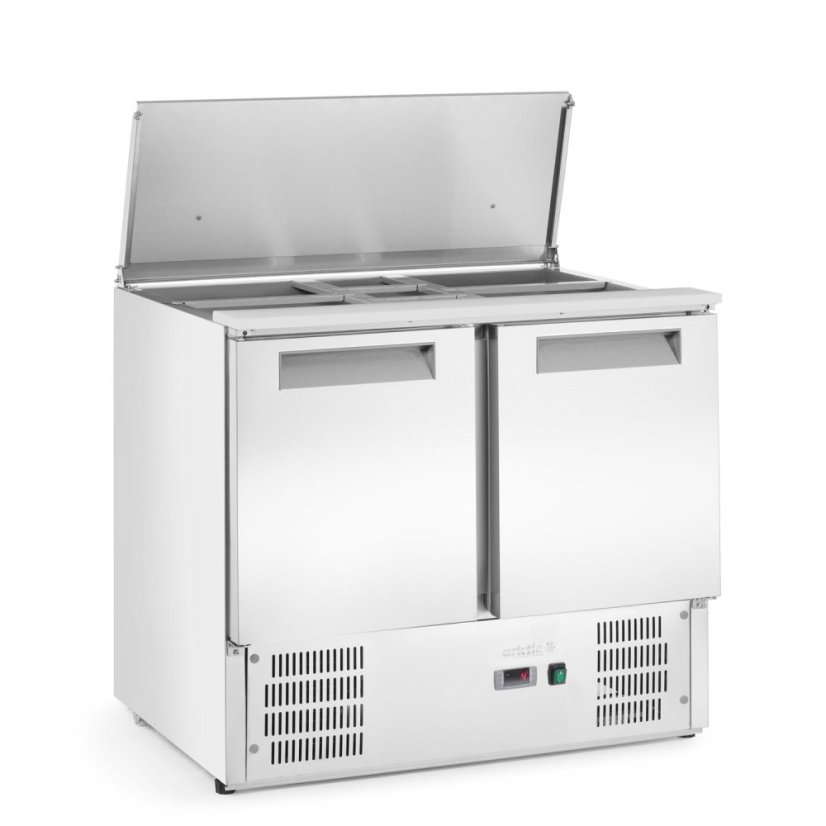 Saladety chladící stoly s odklápěcím víkem, Arktic, 146L, 230V/145W, 700x900x(H)860mm