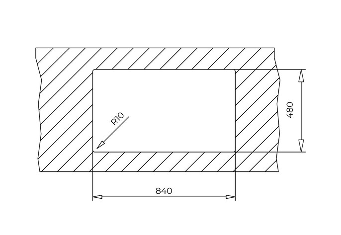 Teka STONE 50 B-TG 1B 1D TB