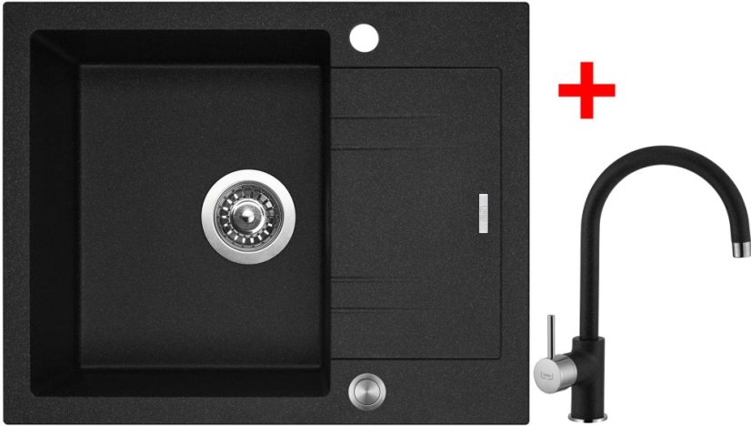 Sinks LINEA 600 XC Granblack + Vitalia GR Sinks LINEA 600 XC Granblack + Vitalia GR