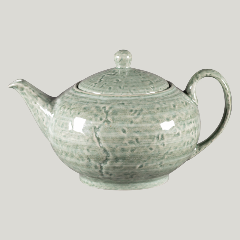 RAK Porcelain Krush konvička s víkem 120 cl, zelená RAK Porcelain Krush konvička s víkem 120 cl, zelená