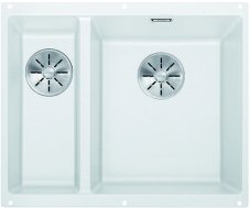 Blanco SUBLINE 340/160 U InFino Silgranit bílá bez táhla dřez vpravo