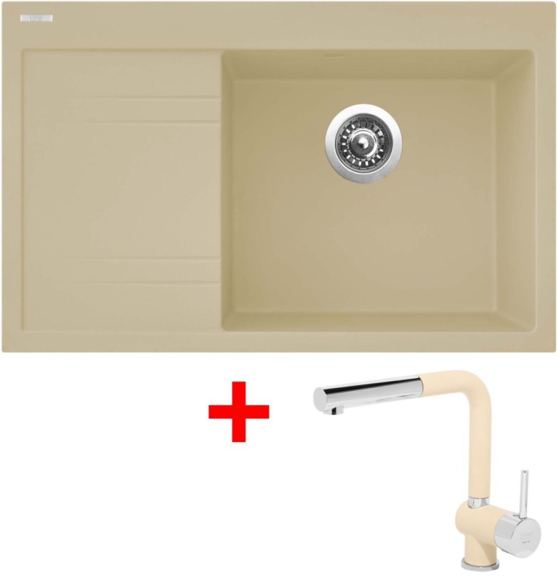 Sinks RIM 780 P Sahara + Mix 3 P GR Sinks RIM 780 P Sahara + Mix 3 P GR