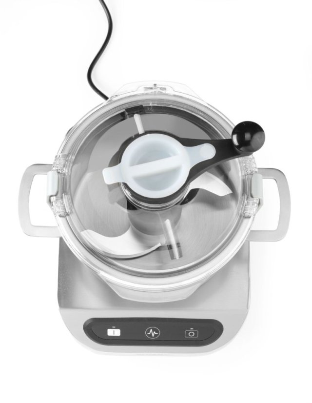 Elektrický kráječ do mísy, HENDI, Profi Line, 8 kg, Stříbrná, 230V/800W, 377x350x(H)586mm
