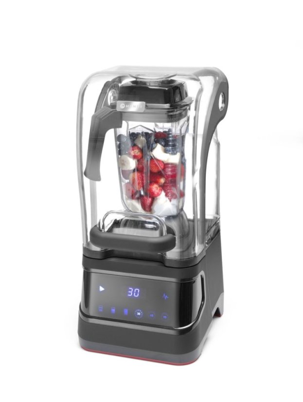 Mixér digitálních tyčí se zvukovou skříní, HENDI, 2,5L, Černá, 220-240V/1680W, 250x300x(H)546mm