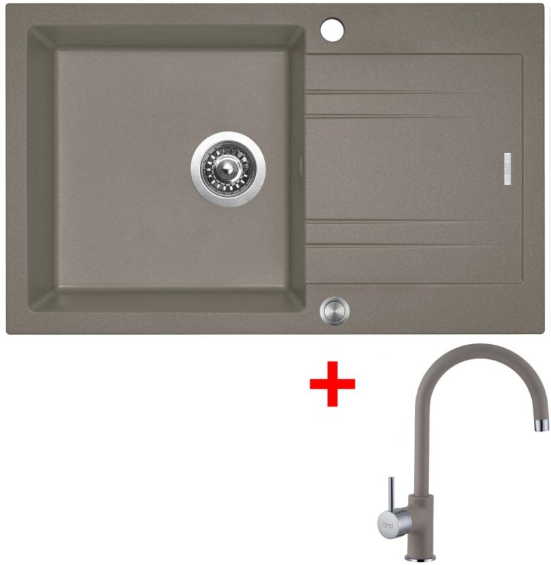 Sinks LINEA 780 XC Truffle + Vitalia GR Sinks LINEA 780 XC Truffle + Vitalia GR