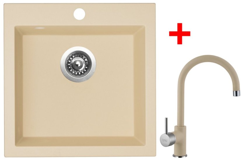 Sinks VIVA 455 Sahara + Vitalia GR