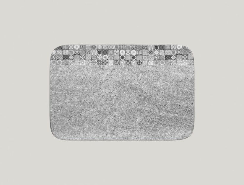 RAK Porcelain RAK Splendour talíř obdélníkový 33 × 22 cm – šedá | RAK-SRAURPW33 RAK Porcelain RAK Splendour talíř obdélníkový 33 × 22 cm – šedá | RAK-SRAURPW33
