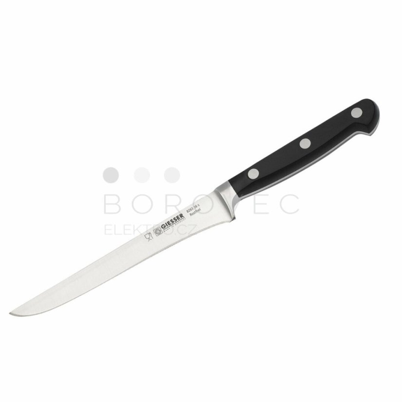 GIESSER nůž vykosťovácí G 8263 16cm černý GIESSER nůž vykosťovácí G 8263 16cm černý