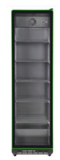 Chladnička do zadní části baru, jednodveřová, Arktic, 5 polic, 360L, Černá, 230V/290W, 578x580x(H)1990mm
