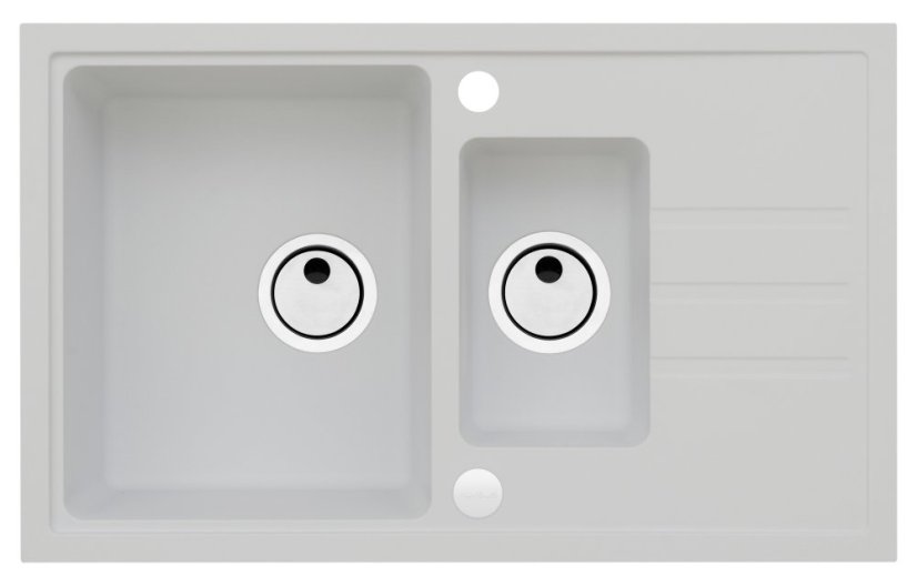 Alveus INTERMEZZO 70/11 - bílý (780x480mm)jed. sifon F